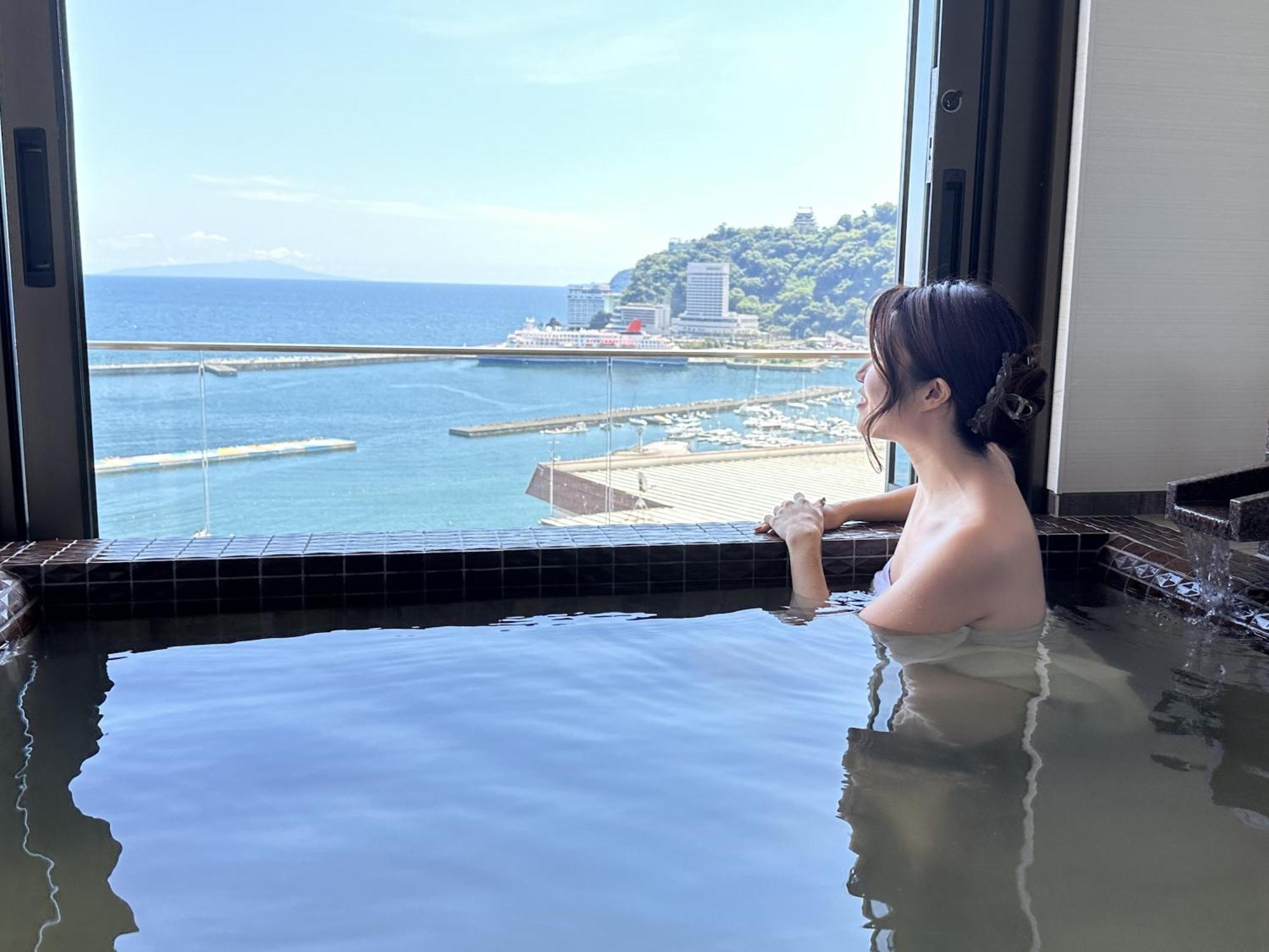 Grandview Atami Private Hot Spring Condominium Hotel Bagian luar foto