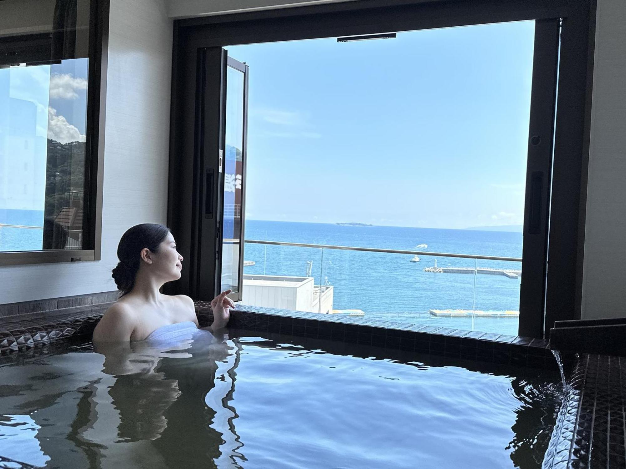 Grandview Atami Private Hot Spring Condominium Hotel Bagian luar foto